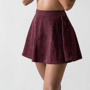 SOLD 100% Cotton Corduroy Skirt